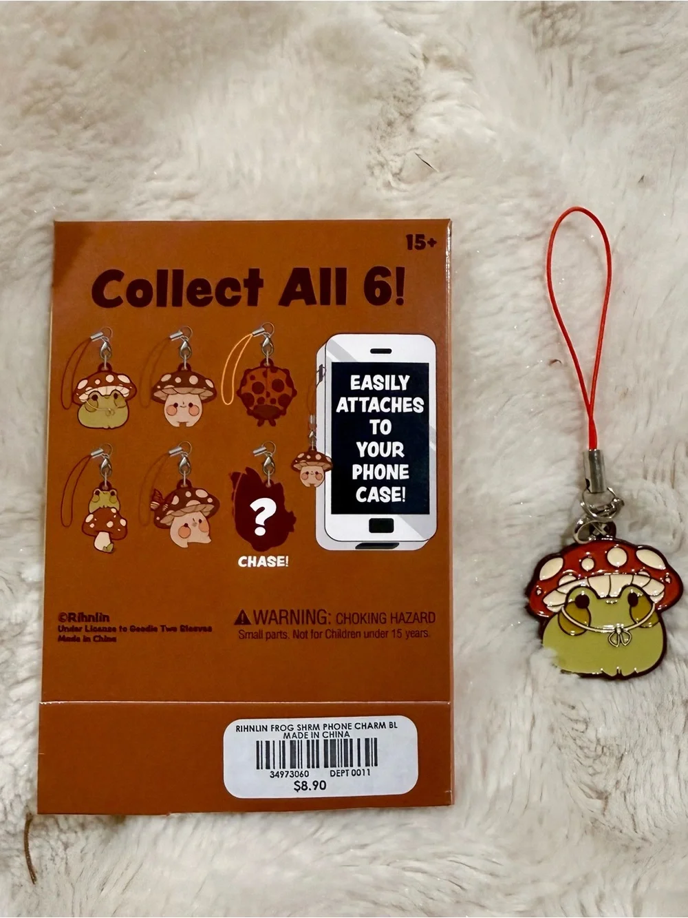 Rihnlin Forest Critter Blind Bag Phone Charm